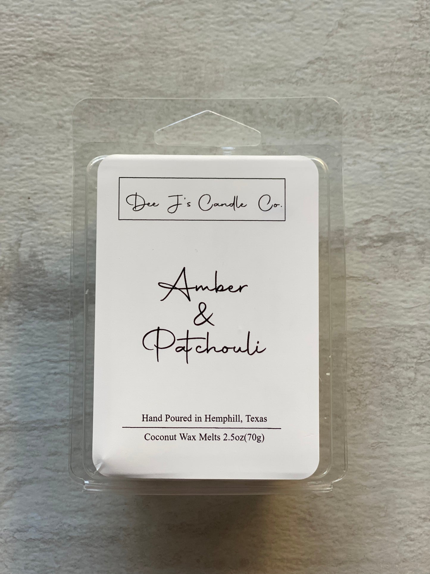 Amber Patchouli Wax Melt