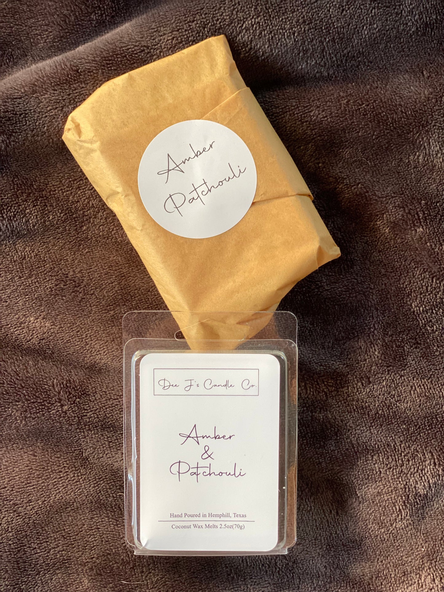 Amber Patchouli Wax Melt